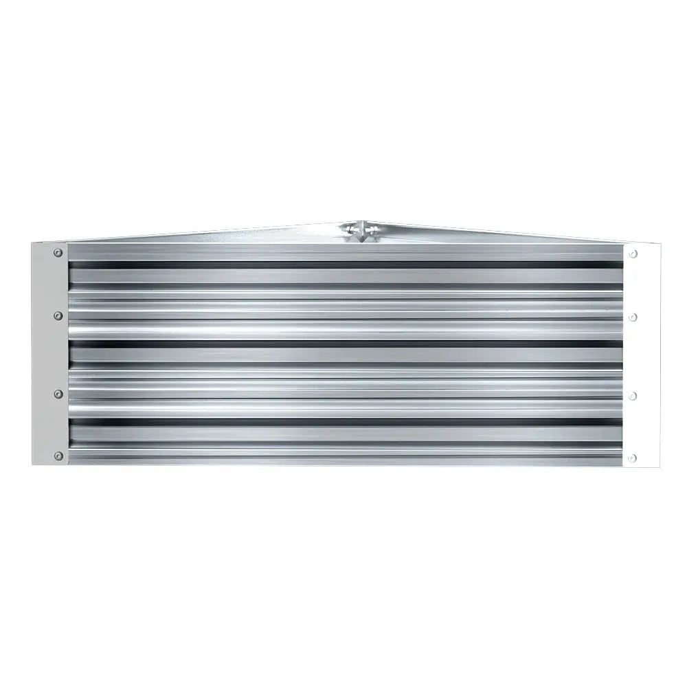 Greenfingers Garden Bed 86x86x30cm Planter Box Raised Container Galvanised Herb - Home & Garden > Garden Beds