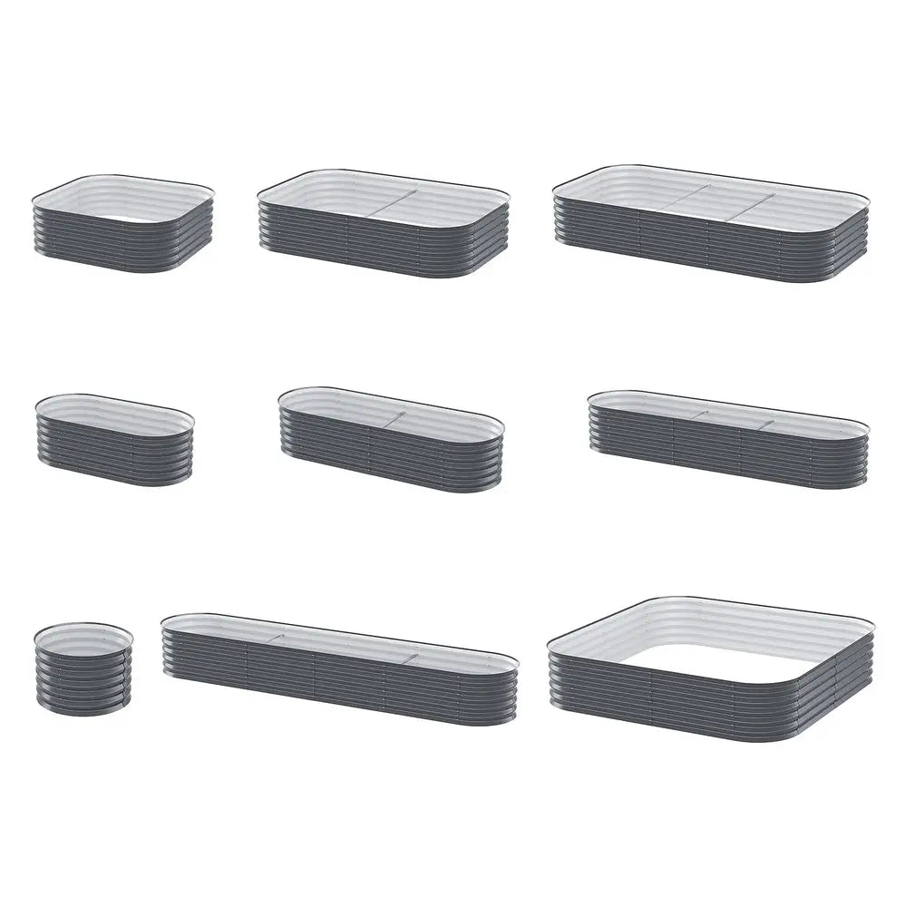 Greenfingers Garden Bed 9 In 1 Modular Planter Box 40CM height - Home & Garden > Shading