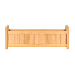 Greenfingers Garden Bed 90x30x33cm Wooden Planter Box Raised Container Growing - Home & Garden > Garden Beds