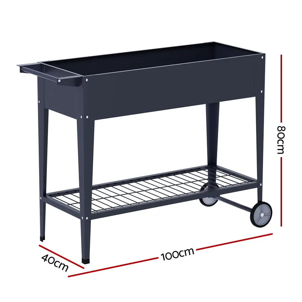 Greenfingers Garden Bed Elevated 100X40X80cm Planter Box Raised Container Herb - Home & Garden > Garden Beds