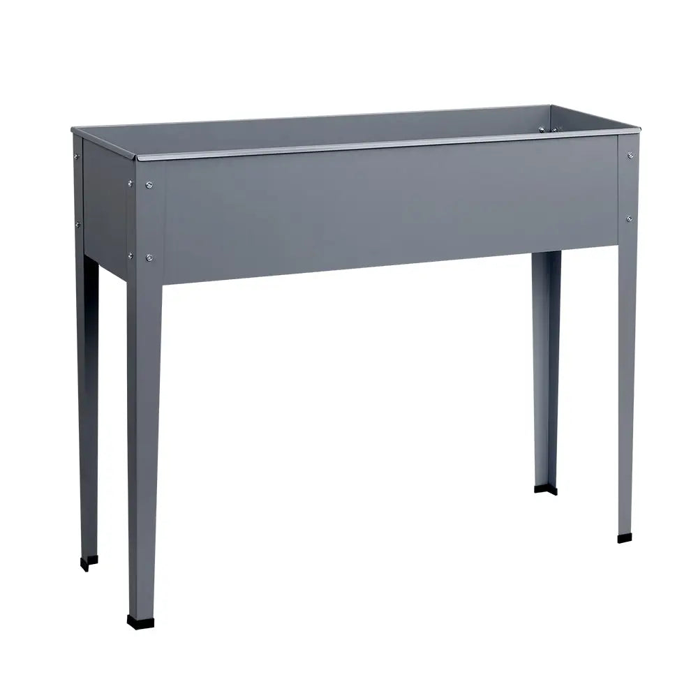 Greenfingers Garden Bed Elevated 100X80X30cm Planter Box Container Galvanised - Home & Garden > Garden Beds