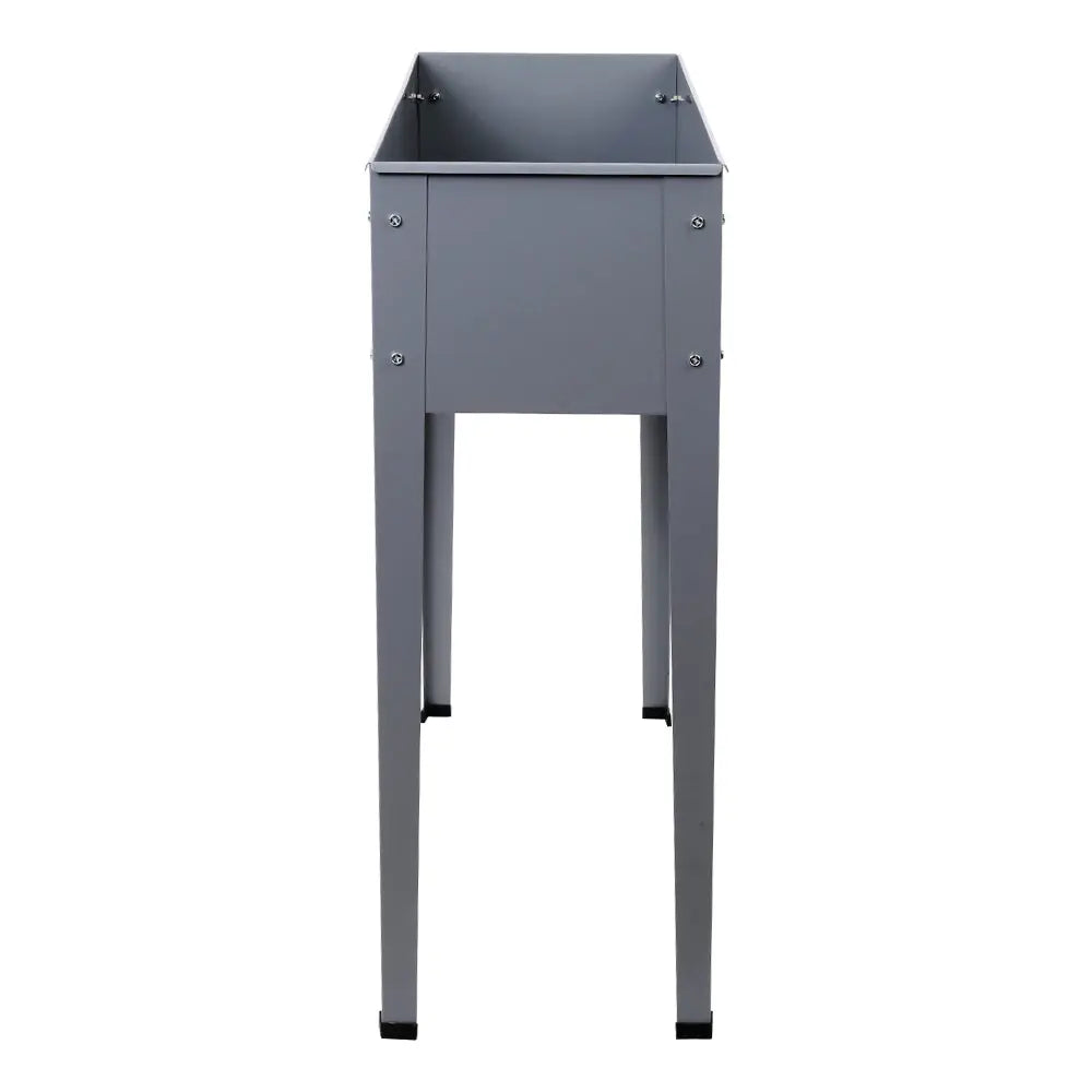 Greenfingers Garden Bed Elevated 100X80X30cm Planter Box Container Galvanised - Home & Garden > Garden Beds
