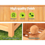 Greenfingers Garden Bed Wooden 64x35x115cm Planter Raised Box Container Trellis - Home & Garden > Garden Beds