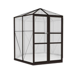 Greenfingers Greenhouse 2.4x2.1x2.32M Aluminium Polycarbonate Green House Garden Shed - Home & Garden > Green Houses
