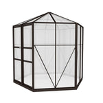 Greenfingers Greenhouse 2.4x2.1x2.32M Aluminium Polycarbonate Green House Garden Shed - Home & Garden > Green Houses