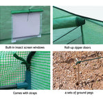 Greenfingers Greenhouse 3.5x2x2M Walk in Green House Tunnel Plant Garden Shed - Home & Garden > Greenhouses >