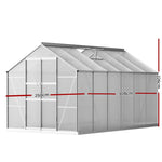 Greenfingers Greenhouse 3x2.5x2.26M Double Doors Aluminium Green House Garden Shed - Home & Garden > Green Houses