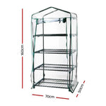 Greenfingers Greenhouse 4 Tiers Mini Green House Garden Bed Planter Box 1.6x0.7x0.5M - Home & Garden > Green Houses