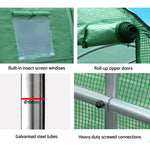 Greenfingers Greenhouse 4x3x2M Walk in Green House Tunnel Plant Garden Shed Dome - Home & Garden > Green Houses
