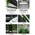 Greenfingers Grow Tent 100x100x200CM Hydroponics Kit Indoor Plant Room System - Home & Garden > Green Houses