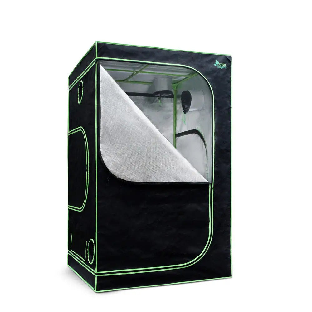 Greenfingers Grow Tent 120x120x200CM Hydroponics Kit Indoor Plant Room System - Home & Garden > Green Houses