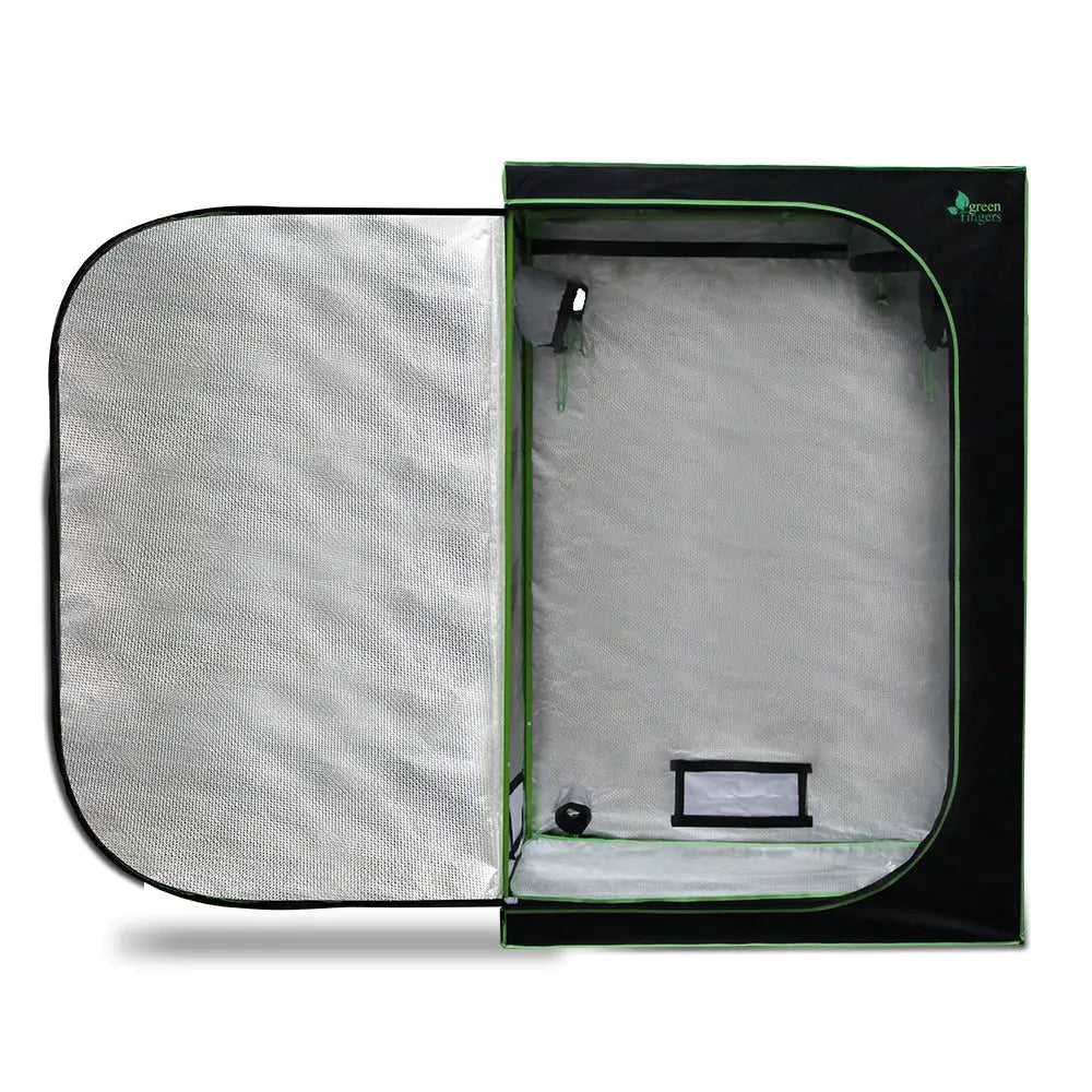 Greenfingers Grow Tent 120x60x180CM 1680D Hydroponics Kit Indoor Plant Room System - Home & Garden > Green Houses