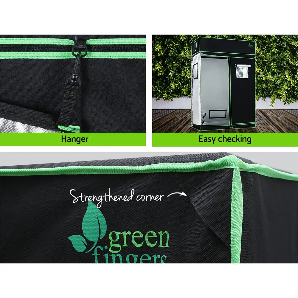Greenfingers Grow Tent 120x60x210CM Height Adjustable Hydroponics Kit Indoor Grow System - Home & Garden > Green Houses