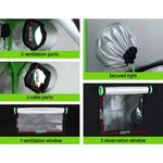 Greenfingers Grow Tent 120x60x210CM Height Adjustable Hydroponics Kit Indoor Grow System - Home & Garden > Green Houses
