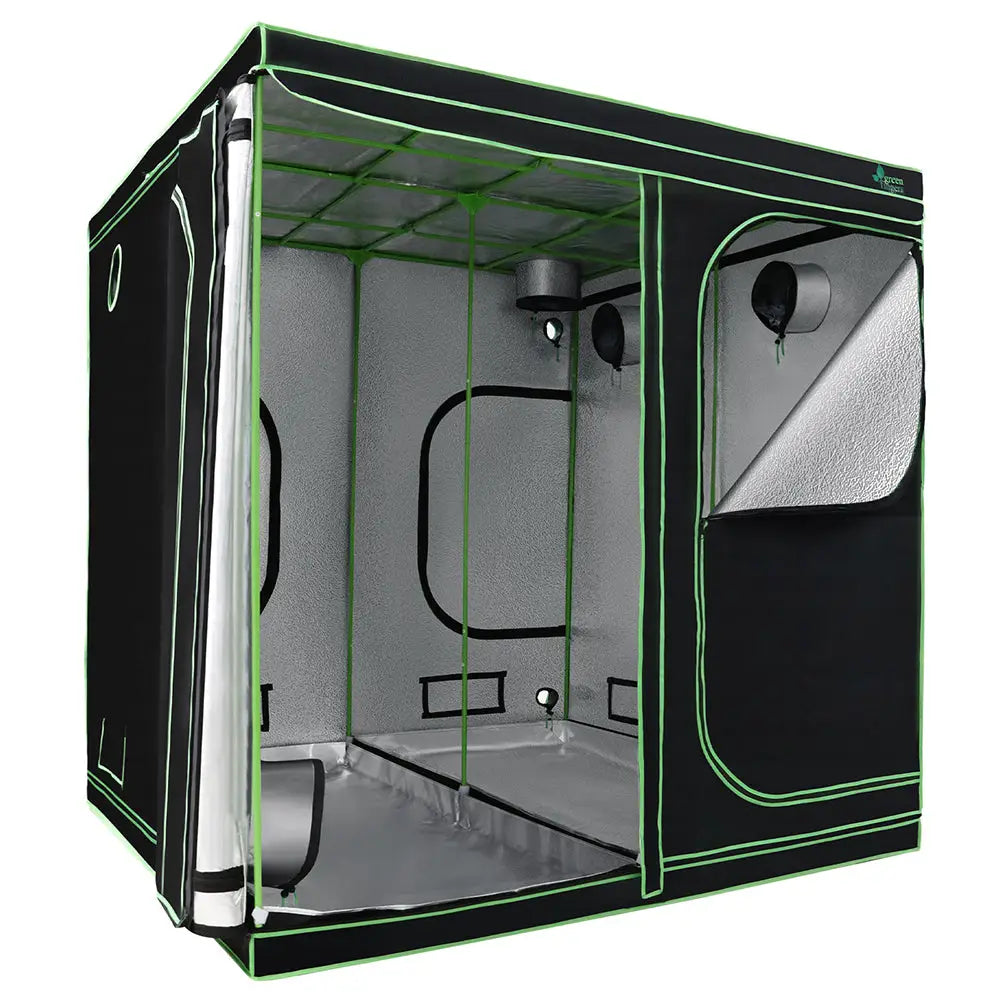 Greenfingers Grow Tent 200x200x200CM Hydroponics Kit Indoor Plant Room System - Home & Garden > Green Houses