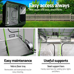 Greenfingers Grow Tent 200x200x200CM Hydroponics Kit Indoor Plant Room System - Home & Garden > Green Houses