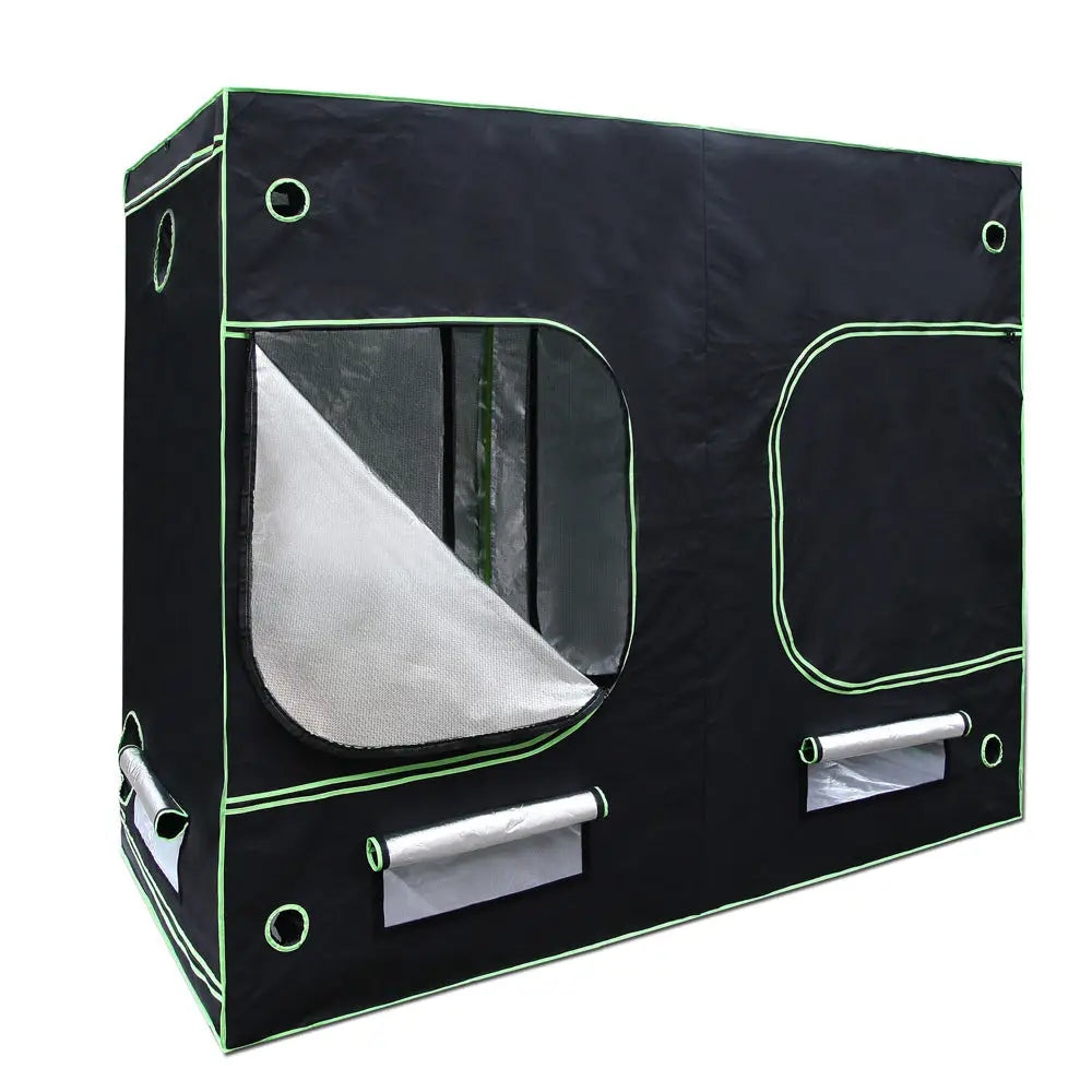 Greenfingers Grow Tent 240x120x200CM 1680D Hydroponics Kit Indoor Plant Room System - Home & Garden > Green Houses