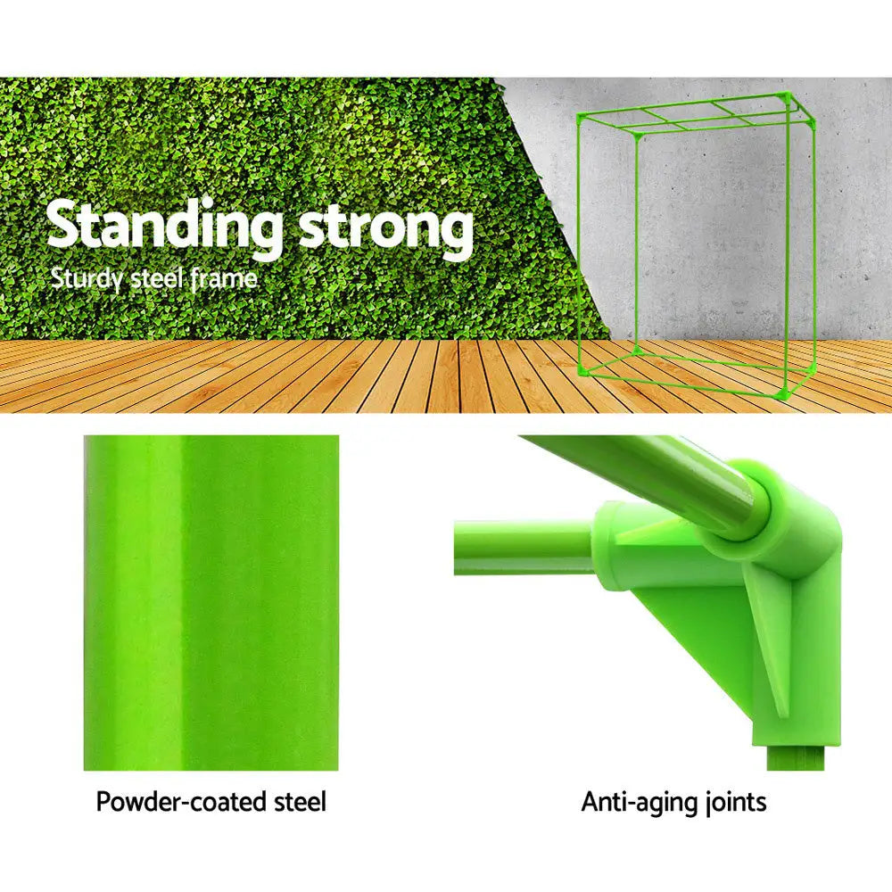 Greenfingers Grow Tent 240x120x200CM Hydroponics Kit Indoor Plant Room System - Home & Garden > Green Houses