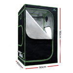 Greenfingers Grow Tent 900x90x180CM 1680D Hydroponics Kit Indoor Plant Room System - Home & Garden > Green Houses
