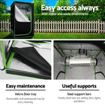 Greenfingers Grow Tent 900x90x180CM 1680D Hydroponics Kit Indoor Plant Room System - Home & Garden > Green Houses