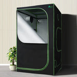 Greenfingers Grow Tent 900x90x180CM 1680D Hydroponics Kit Indoor Plant Room System - Home & Garden > Green Houses