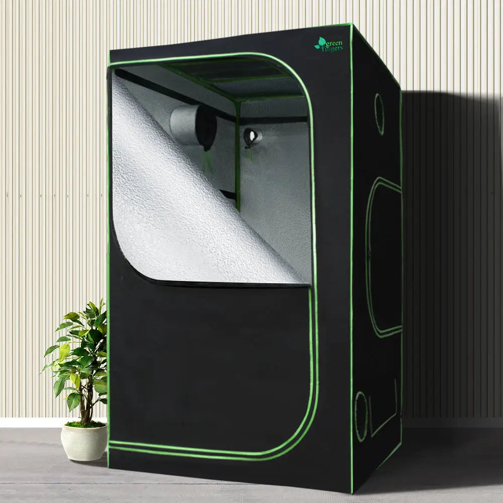 Greenfingers Grow Tent 900x90x180CM 1680D Hydroponics Kit Indoor Plant Room System - Home & Garden > Green Houses