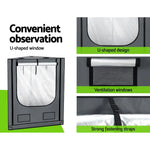 Greenfingers Grow Tent Kits Hydroponics Kit Indoor Grow System 142X100X180CM - Home & Garden > Green Houses