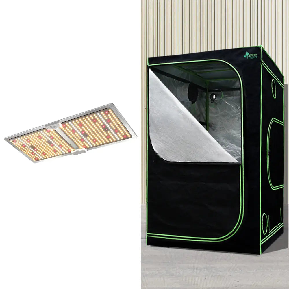Greenfingers Grow Tent Light Kit 100x100x200CM 2200W LED Full Spectrum - Home & Garden > Green Houses