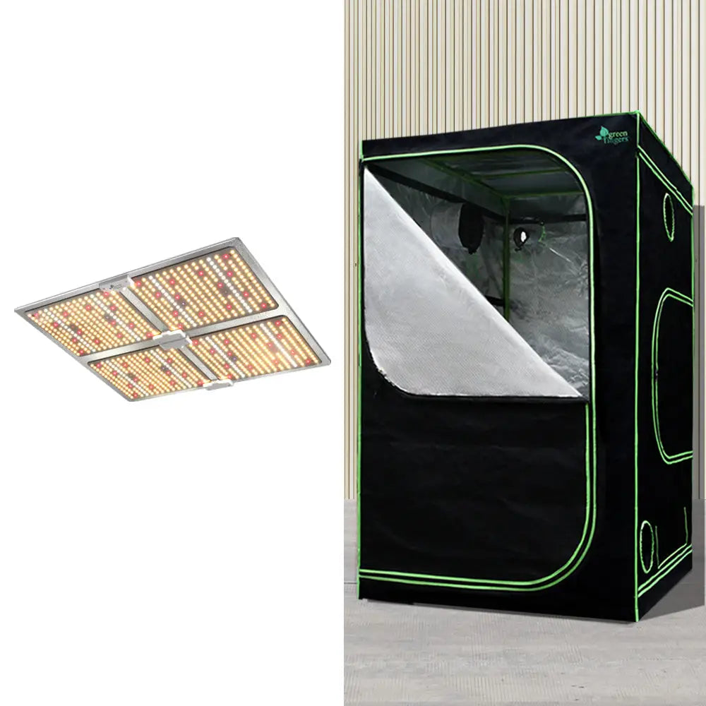Greenfingers Grow Tent Light Kit 100x100x200CM 4500W LED Full Spectrum - Home & Garden > Green Houses