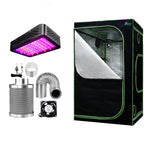 Greenfingers Grow Tent Light Kit 120x120x200CM 1000W LED 6’’ Vent Fan,Greenfingers Grow Tent Light Kit LED 1000W