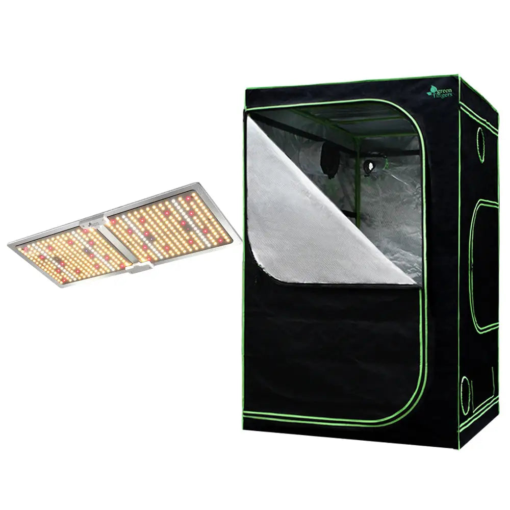 Greenfingers Grow Tent Light Kit 120x120x200CM 2200W LED Full Spectrum - Home & Garden > Green Houses