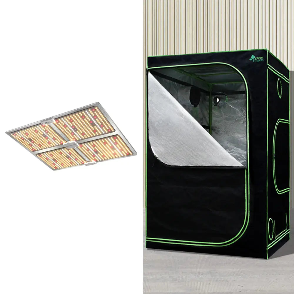 Greenfingers Grow Tent Light Kit 120x120x200CM 4500W LED Full Spectrum - Home & Garden > Green Houses