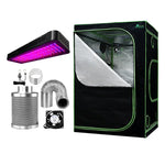 Greenfingers Grow Tent Light Kit 150x150x200CM 2000W LED 4’’ Vent Fan,Greenfingers Grow Tent Light Kit LED 2000W