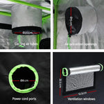Greenfingers Grow Tent Light Kit 150x150x200CM 2000W LED 4’’ Vent Fan,Greenfingers Grow Tent Light Kit LED 2000W