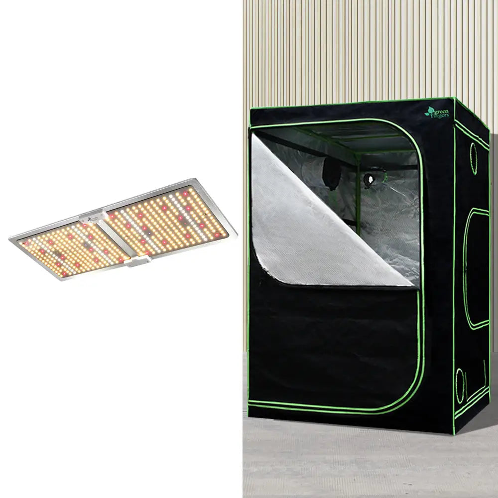 Greenfingers Grow Tent Light Kit 150x150x200CM 2200W LED Full Spectrum - Home & Garden > Green Houses