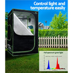 Greenfingers Grow Tent Light Kit 150x150x200CM 2200W LED Full Spectrum - Home & Garden > Green Houses