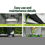 Greenfingers Grow Tent Light Kit 150x150x200CM 4500W LED Full Spectrum - Home & Garden > Green Houses
