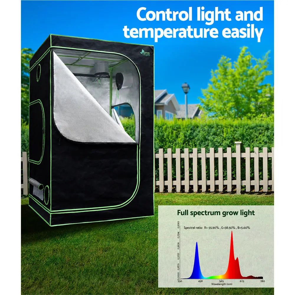 Greenfingers Grow Tent Light Kit 150x150x200CM 4500W LED Full Spectrum - Home & Garden > Green Houses
