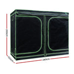 Greenfingers Grow Tent Light Kit 240x120x200CM 2000W LED 6’’ Vent Fan,Greenfingers Grow Tent Light Kit LED 2000W