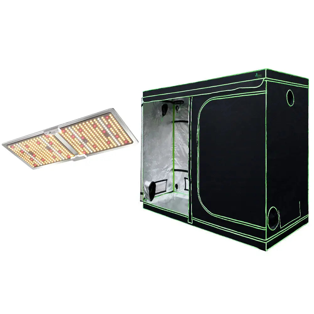 Greenfingers Grow Tent Light Kit 240x120x200CM 2200W LED Full Spectrum - Home & Garden > Green Houses