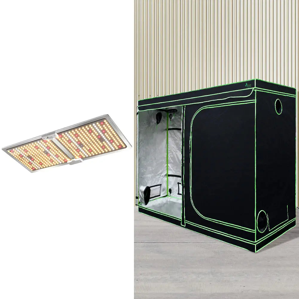 Greenfingers Grow Tent Light Kit 240x120x200CM 2200W LED Full Spectrum - Home & Garden > Green Houses
