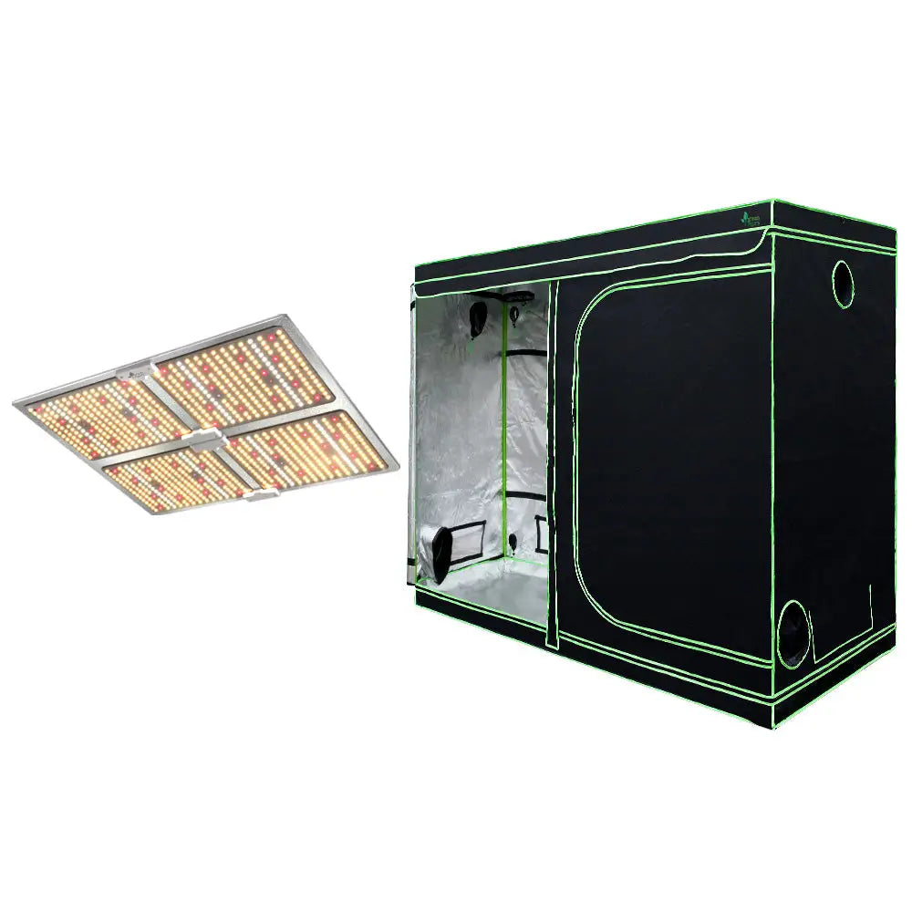 Greenfingers Grow Tent Light Kit 240x120x200CM 4500W LED Full Spectrum - Home & Garden > Green Houses