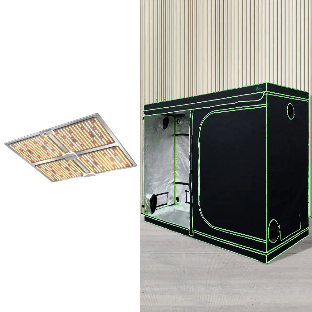 Greenfingers Grow Tent Light Kit 240x120x200CM 4500W LED Full Spectrum - Home & Garden > Green Houses
