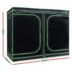 Greenfingers Grow Tent Light Kit 280x140x200CM 2000W LED 6’’ Vent Fan,Greenfingers Grow Tent Light Kit LED 2000W