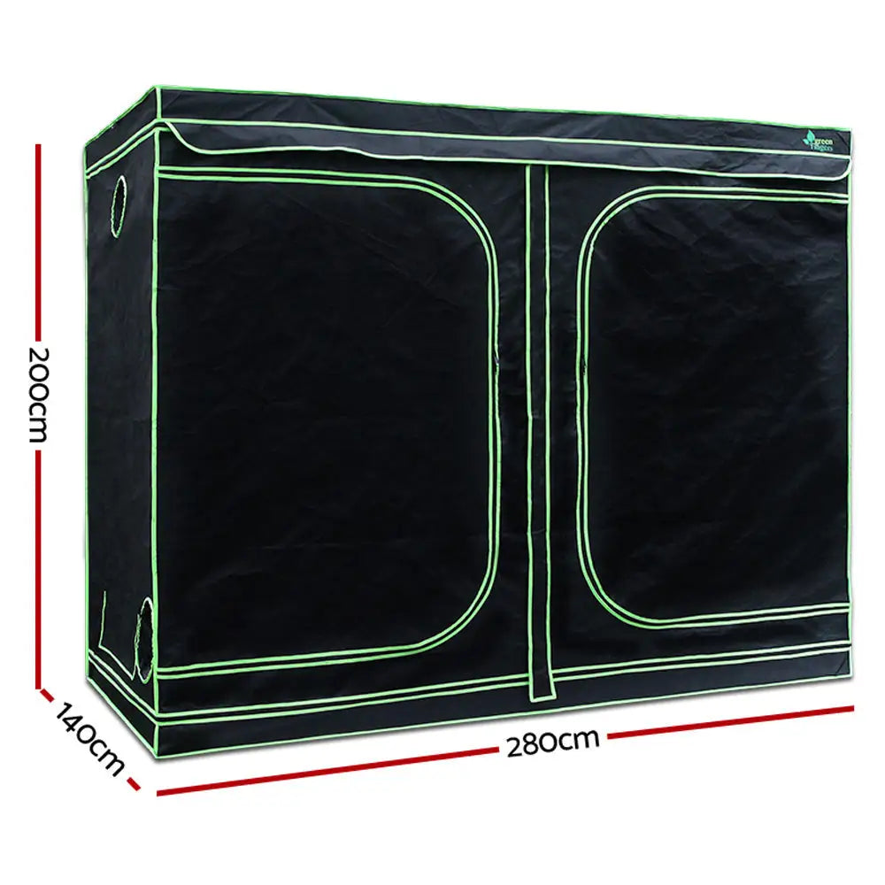 Greenfingers Grow Tent Light Kit 280x140x200CM 2000W LED 6’’ Vent Fan,Greenfingers Grow Tent Light Kit LED 2000W