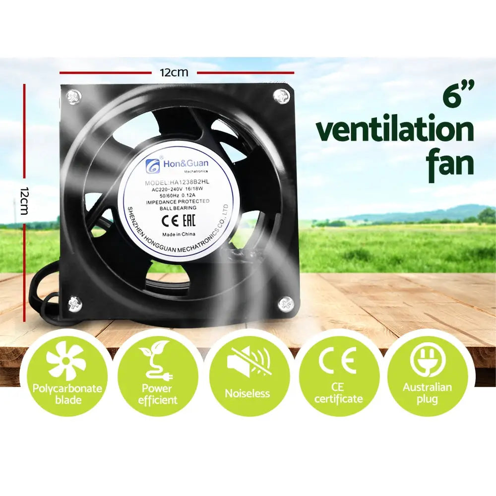 Greenfingers Grow Tent Light Kit 280x140x200CM 2000W LED 6’’ Vent Fan,Greenfingers Grow Tent Light Kit LED 2000W