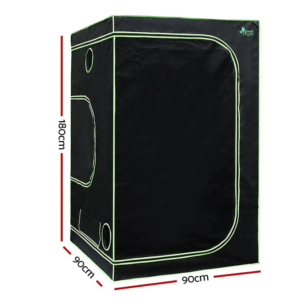 Greenfingers Grow Tent Light Kit 90x90x180CM 1000W LED 6’’ Vent Fan,Greenfingers Grow Tent Light Kit LED 1000W Full