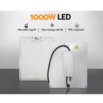 Greenfingers Max 1000W Grow Light LED Full Spectrum Indoor Plant All Stage Growth - Home & Garden > Green Houses