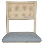 Grevillea Dining Chair Set of 2 Solid Acacia Timber Wood Rattan Furniture -Brown - Furniture > Dining