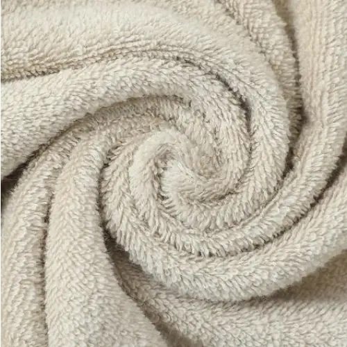 Grey 4-Pack Elegant Glod Floral Embroidered Cotton Hand Towels - Ultra Soft & Absorbent - Home & Garden > Bathroom